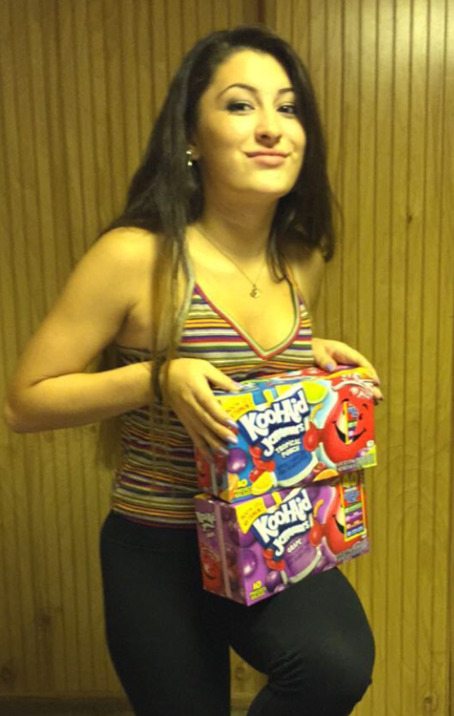 "The scariest dream I've ever had was when I was being chased by ET then I slipped in some Kool-Aid.." -Alexis Johnson '17