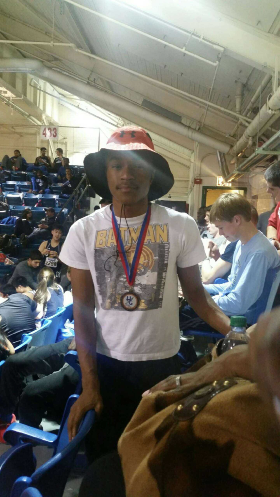 "What inspires me are people who don't give up and work hard to push for their goals because they show and prove how if you never give up on yourself you can always achieve your goals no matter the challenges you have ahead set forward for you because you can always overcome them" Cameron Vereen '18