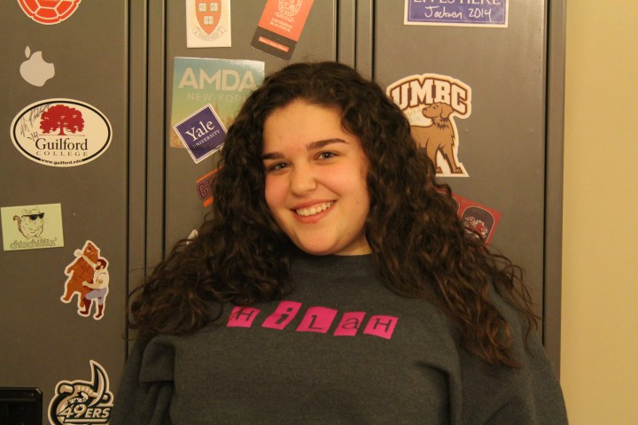 "My favorite teacher is Mr. Foy because he taught me how to be more confident, organized, and manage my time wisely." -Aliya Smelkinson, '17