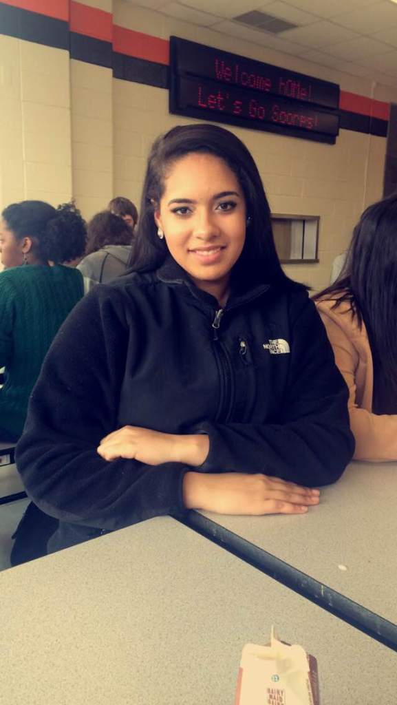 "I like to attend Oakland mills because everybody is so sweet and caring and no one really judges you. Everybody is so nice and they care about your feelings. The teachers are very caring, they ask you if you need help all the time. People don't judge how you dress or how you look or do your makeup or anything like that. They accept you for who you are." - Sierra Haynes, '17