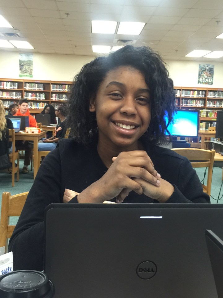 "My favorite teacher would have to be Ms. Crawford because she pushes me to do my best in her class."-Summer Williams, '18