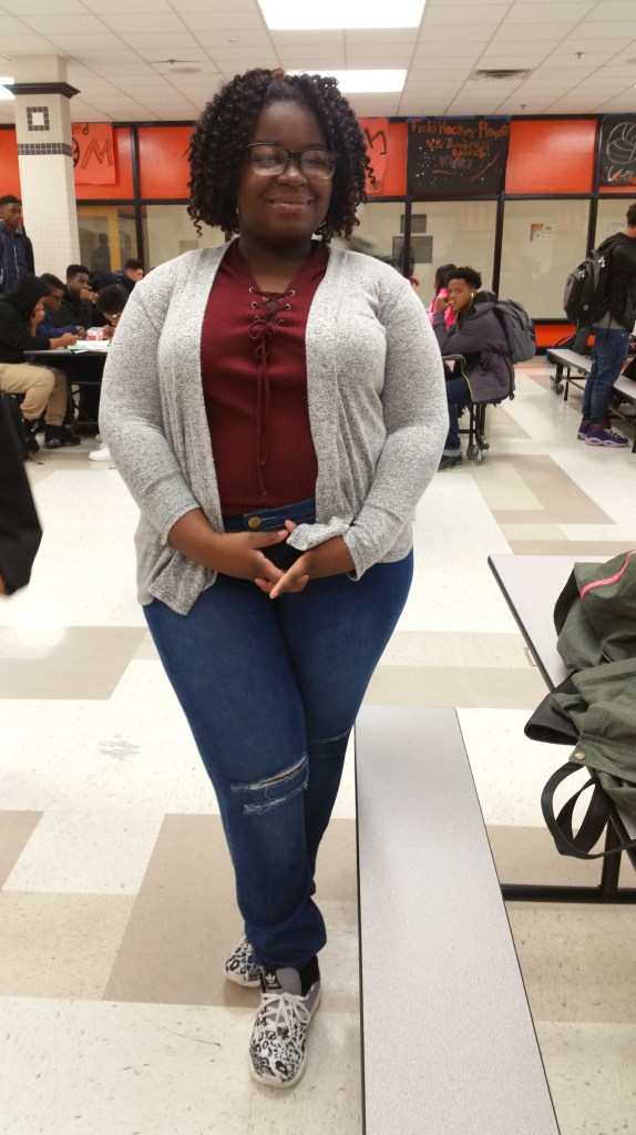 "My mom inspires me the most because she is so nice and tells me things that will help me in the future. I think she loves me very much." - Grace Yerokun, '18